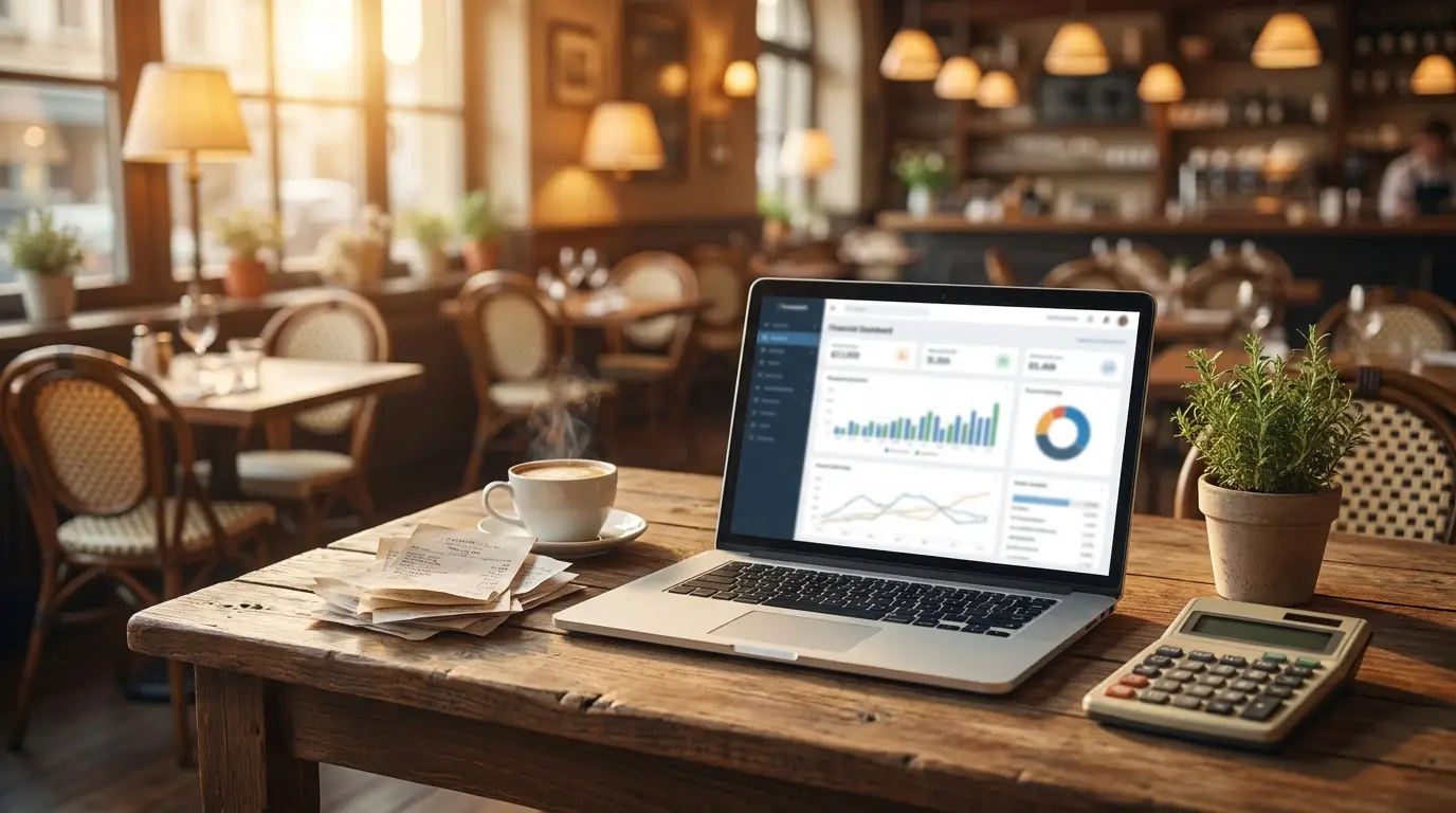 Comptabilité restaurant, tableau de bord financier
